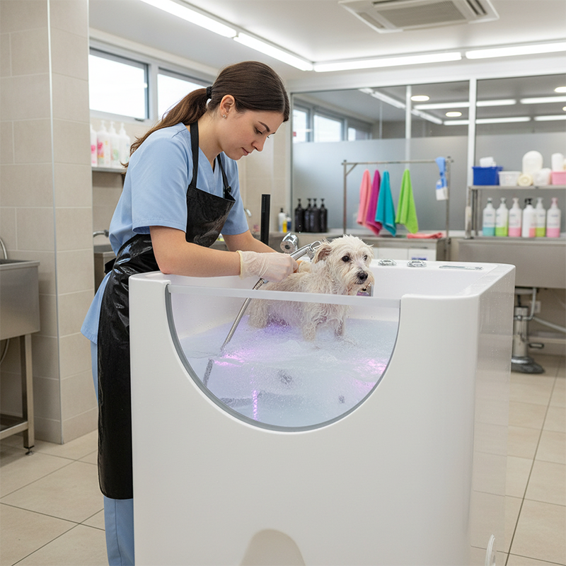 Why Acrylic Pet Bathtubs Are Becoming a Must-Have for Modern Pet Grooming