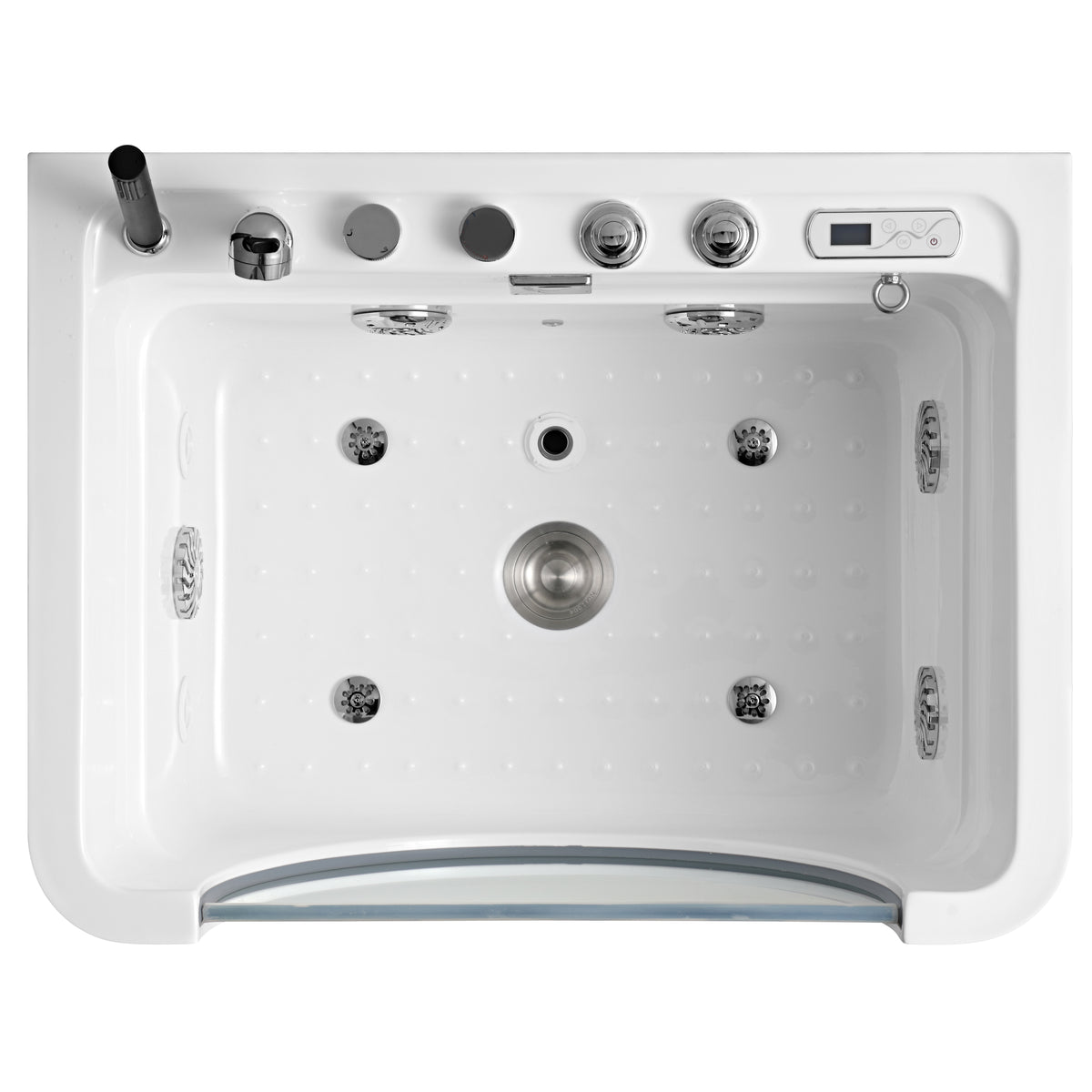C2 Luxury Pet Spa Tub with Bubble Massage & Smart Thermostat