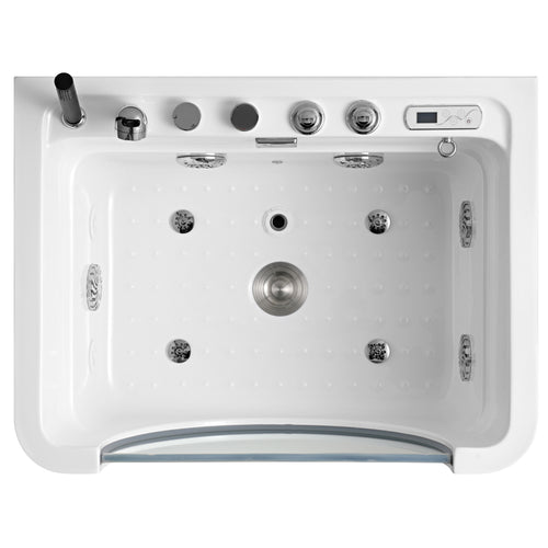 C2 Luxury Pet Spa Tub with Bubble Massage & Smart Thermostat