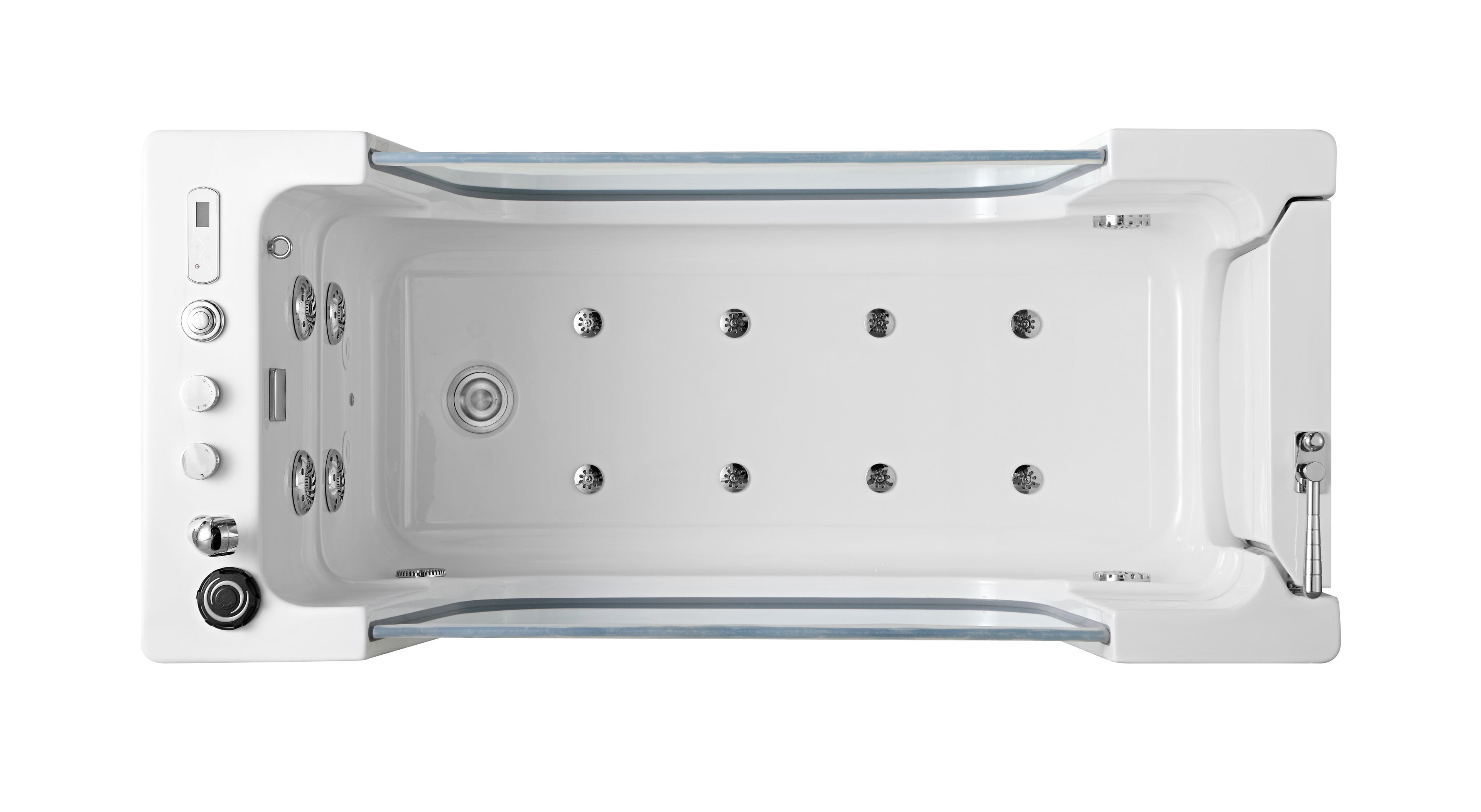 C6 Walk-In Luxury Pet Spa Bathtub for Large Dogs with Smart Hydrotherapy System